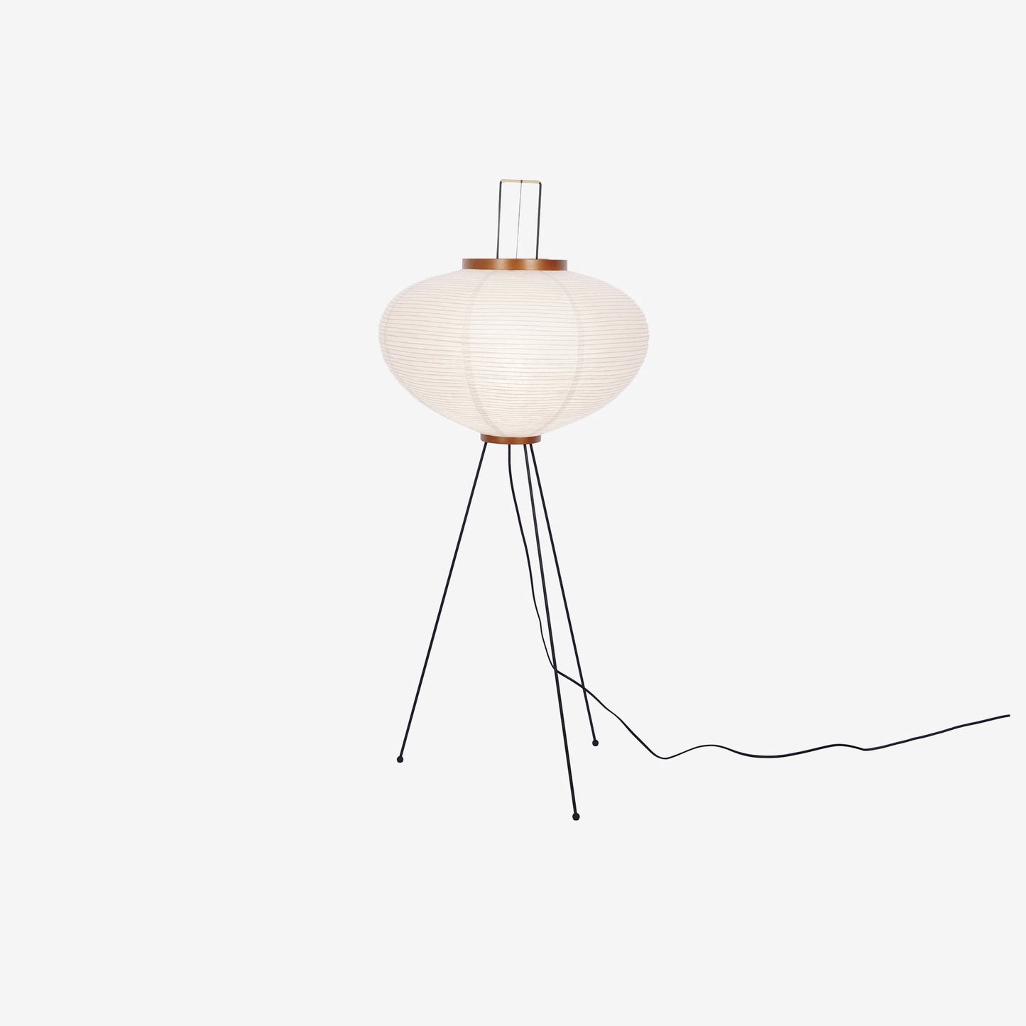 Lunora Haze | Skulpturale Stehlampe aus Reispapier im Japandi-Stil