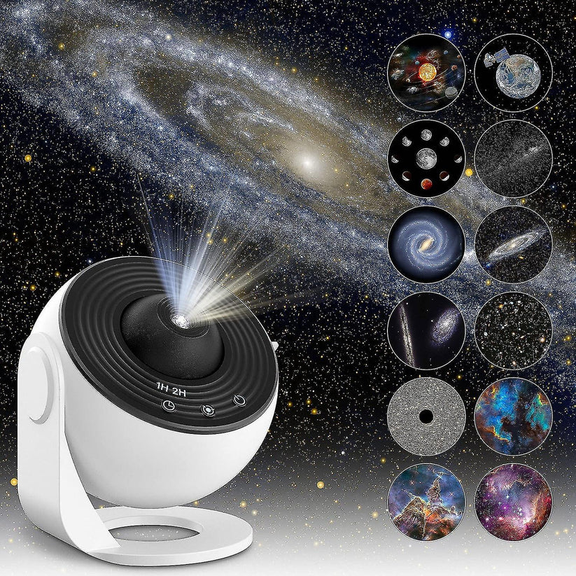 Aurava Sky | LED-Sternenhimmel-Projektor mit Galaxy- und Nebeleffekt