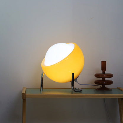 Bauvara Light | LED-Tischlampe im Bauhaus-Stil mit Glas-Schirm
