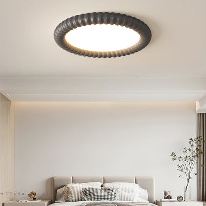 Aetheria – Moderne LED-plafondlamp met golvend ontwerp