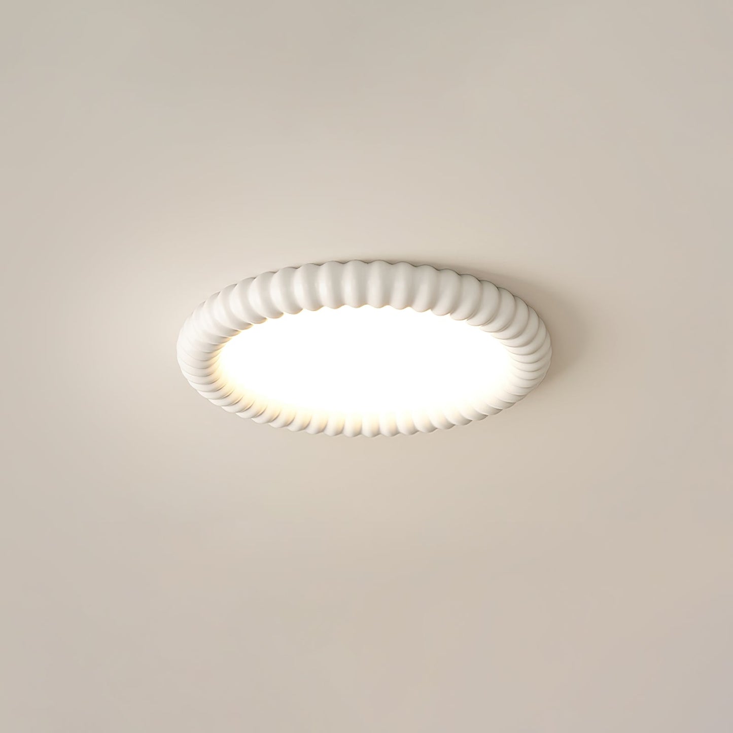 Aetheria – Moderne LED-plafondlamp met golvend ontwerp