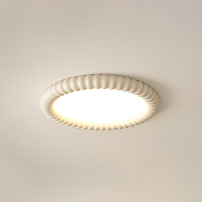 Aetheria – Moderne LED-plafondlamp met golvend ontwerp