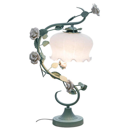 Rosara Bloom | LED-Tischlampe mit dekorativen Rosenblüten