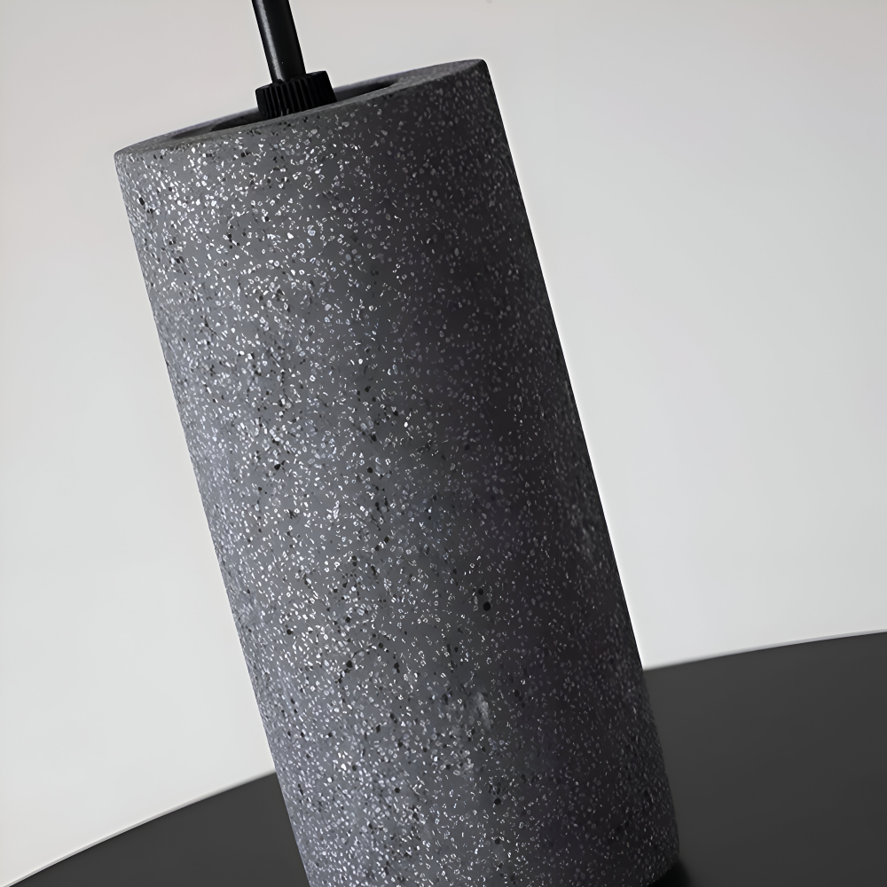 RusticLume Lampe | Schwarze Industrie-Pendelleuchte, höhenverstellbar & modern