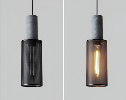 RusticLume Lampe | Schwarze Industrie-Pendelleuchte, höhenverstellbar & modern