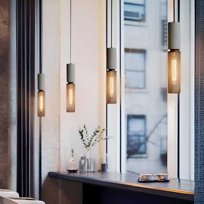 RusticLume Lampe | Schwarze Industrie-Pendelleuchte, höhenverstellbar & modern