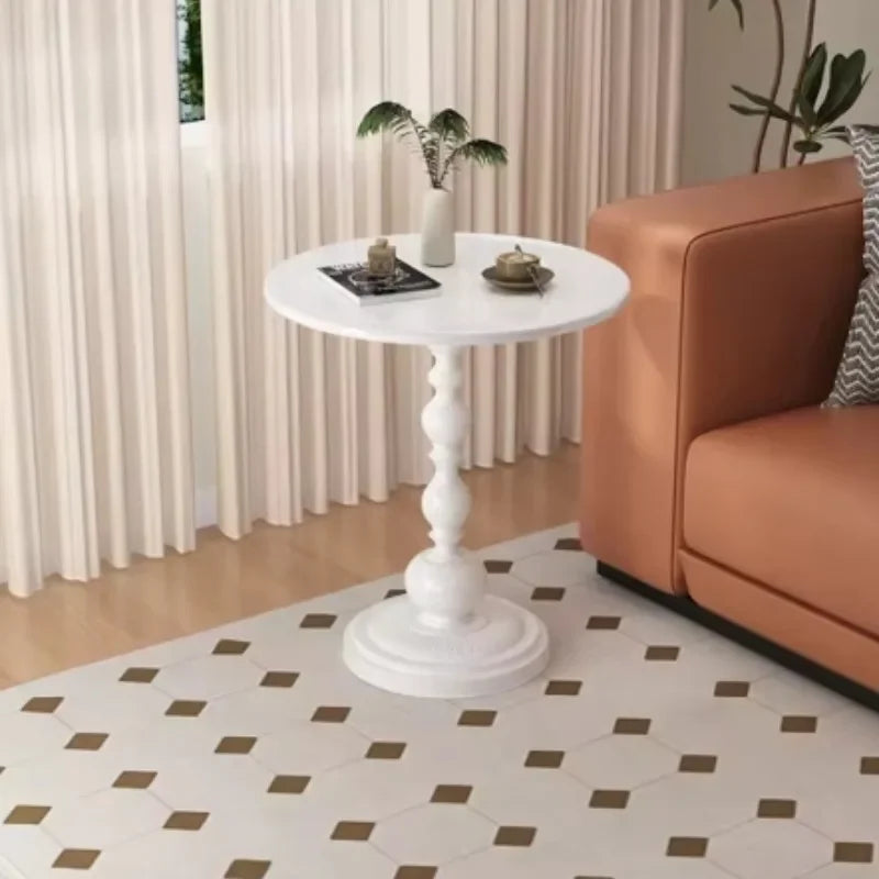 Mariselle | Runde Beistelltisch im Vintage Modern Stil