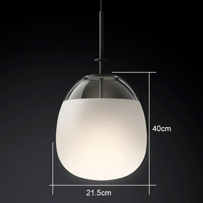 NordicGlow | Dänisch Glas Kronleuchter | Farbiger Glaslampen-Charme im skandinavischen Design