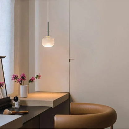 NordicGlow | Dänisch Glas Kronleuchter | Farbiger Glaslampen-Charme im skandinavischen Design