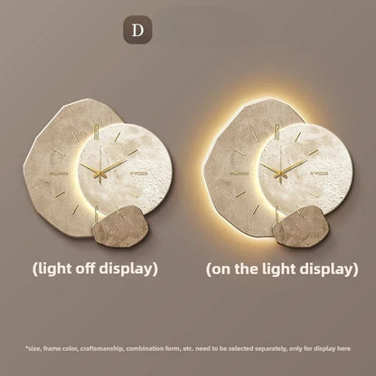 Auralume Circa | LED-beleuchtete Wanduhr mit modernem Design