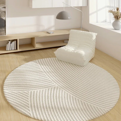 FormaLuna Rug | Runder Teppich mit modernem geometrischem Muster