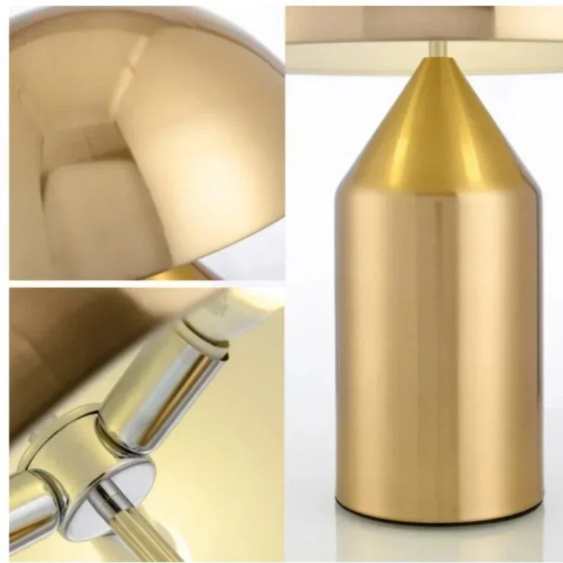 Altessa Oro Tischleuchte – Luxus Designlampe in Gold mit Touch-Steuerung