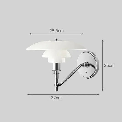 Eosphoros | Moderne Metall-Wandleuchte im minimalistischen Stil