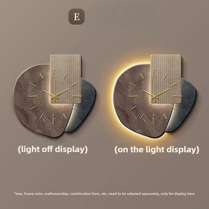 Auralume Circa | LED-beleuchtete Wanduhr mit modernem Design