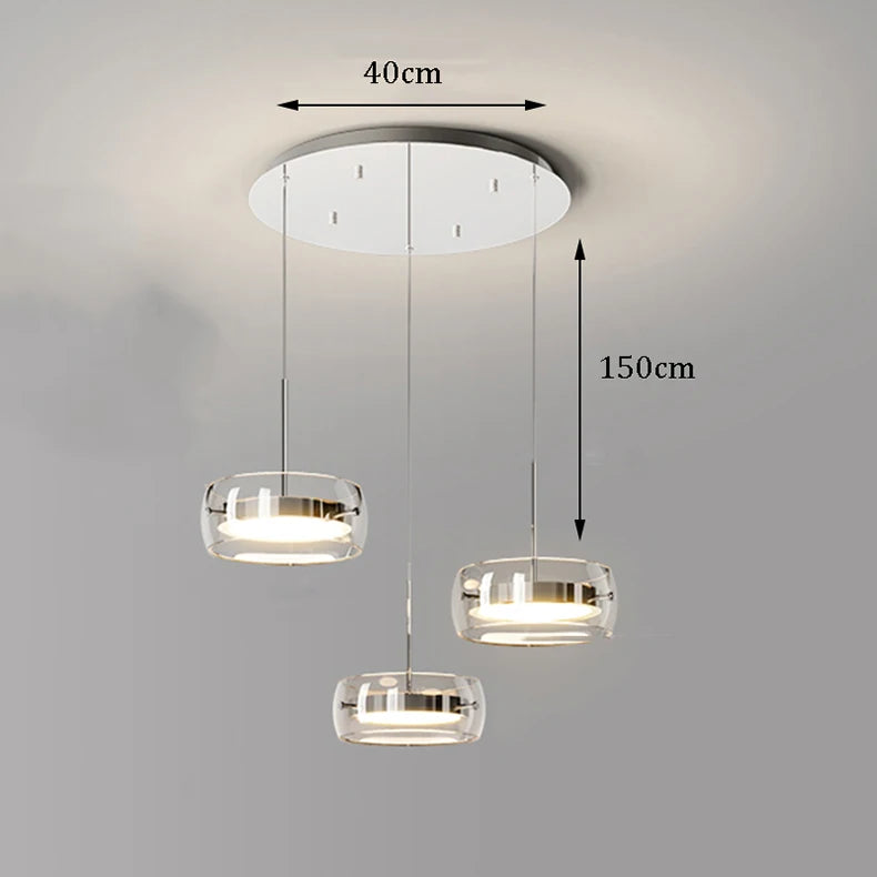 Aurelia Cirka | Ringförmige LED-Hängeleuchte für Wohn- und Essbereiche im modernen Design