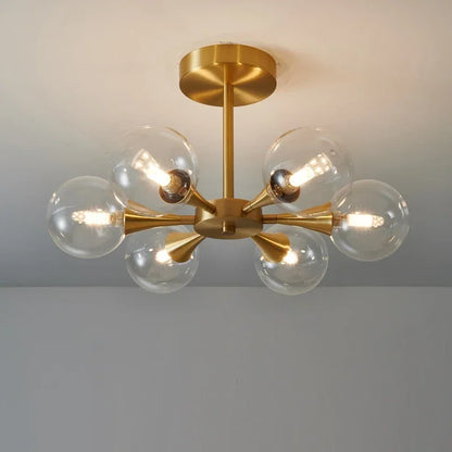Lunavoire Sphere | LED-Deckenleuchte mit Glaskugel für Wohn- und Schlafzimmer