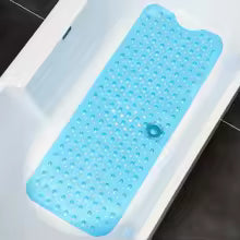 BathGrip Antirutschmatte | Extra lange Badematte für Dusche & Badewanne