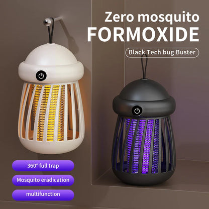 Skarin Glow | UV-Insektenvernichter mit 3000V Gitter für Innen & Außen