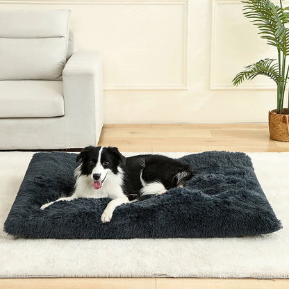 Fluffy Hundekissen Rechteckig | Extra Weich Plüsch | 100% Baumwolle | 3 Farben | 4 Größen