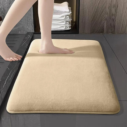 Vynska Muru | Rutschfeste, superabsorbierende Badematte aus Coral Velvet