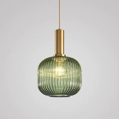 SleekSphere – Handgefertigter Japanischer Glasanhänger in Minimalistischem Design