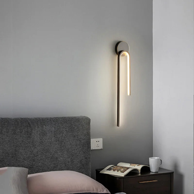 Limae Veya | Minimalistische LED-Wandleuchte im nordischen Stil für Schlafzimmer und Bad