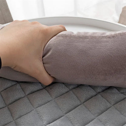 Veloura Nest | Samtweiche Hundedecke mit Schutzrand für Sofa