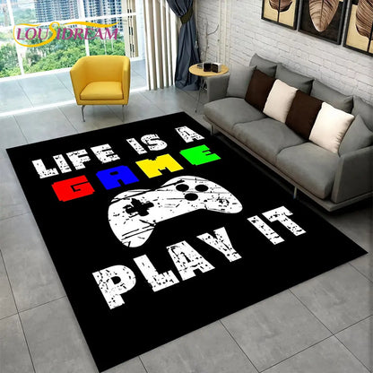 Pixaro Playmat | Weicher 3D-Gaming-Teppich mit Anti-Rutsch-Rückseite für Kinderzimmer