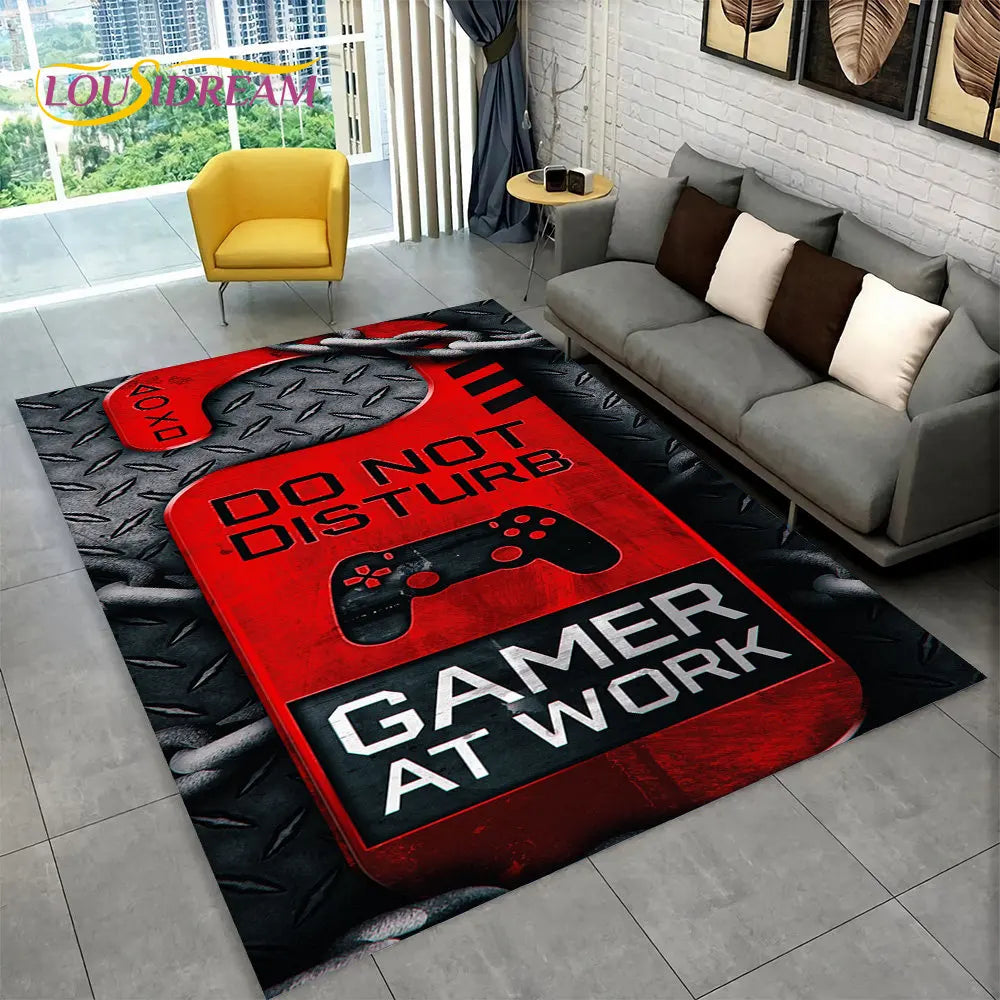 Pixaro Playmat | Weicher 3D-Gaming-Teppich mit Anti-Rutsch-Rückseite für Kinderzimmer