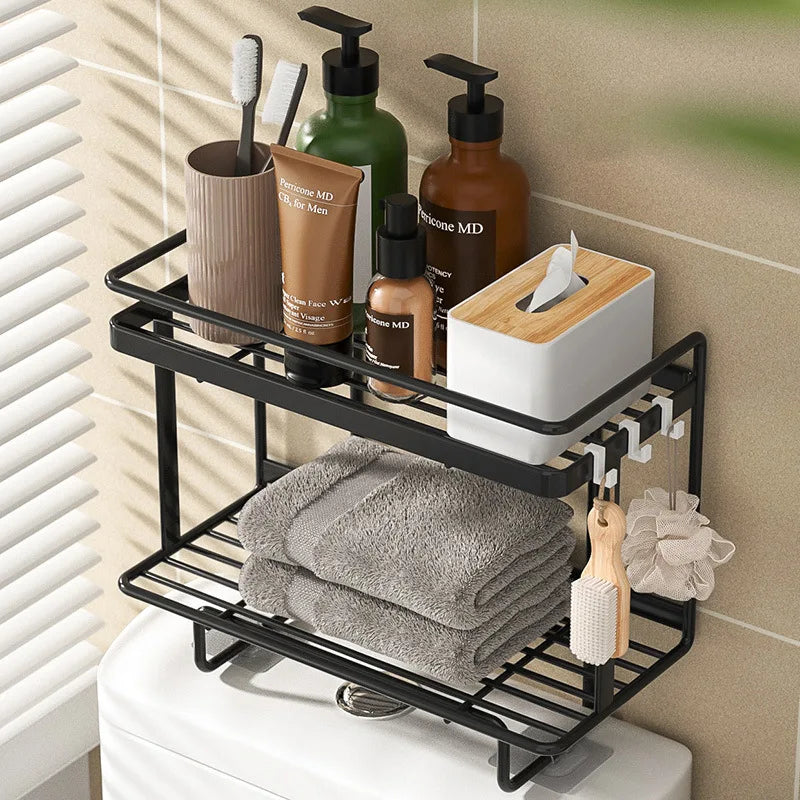 AboveRack WC-Regal | Mehrstöckiges Badregal zur Toilettenüberbauung