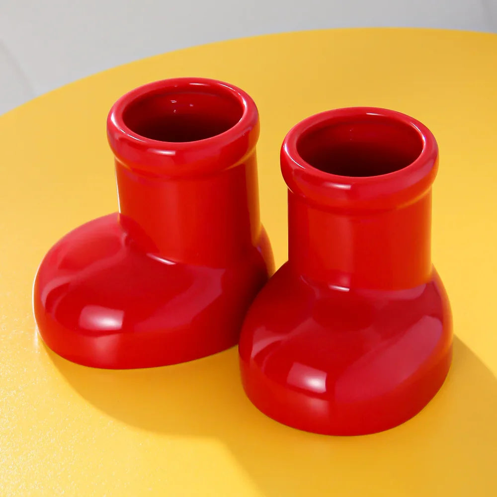 Terrato Boot | Keramik-Blumentopf in Stiefelform
