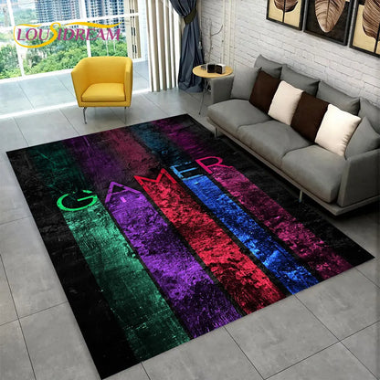 Pixaro Playmat | Weicher 3D-Gaming-Teppich mit Anti-Rutsch-Rückseite für Kinderzimmer