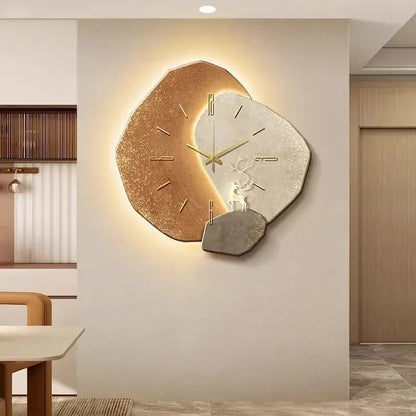 Auralume Circa | LED-beleuchtete Wanduhr mit modernem Design