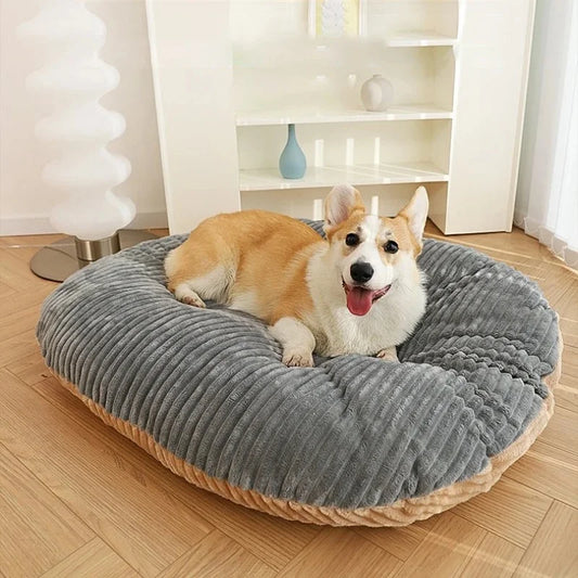 Hundekissen Corduroy | Beidseitig nutzbar | Waschbarer Bezug | Weich & Komfortabel | 3 Größen