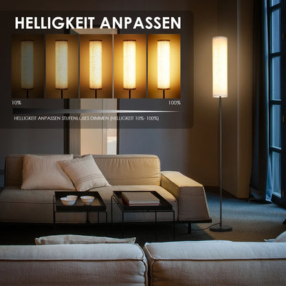 Lumivelo Alto | dimmbare LED-Stehleuchte mit Fernbedienung, 170 cm hoch