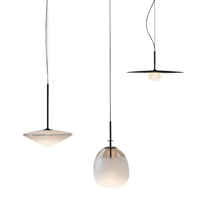 NordicGlow | Dänisch Glas Kronleuchter | Farbiger Glaslampen-Charme im skandinavischen Design
