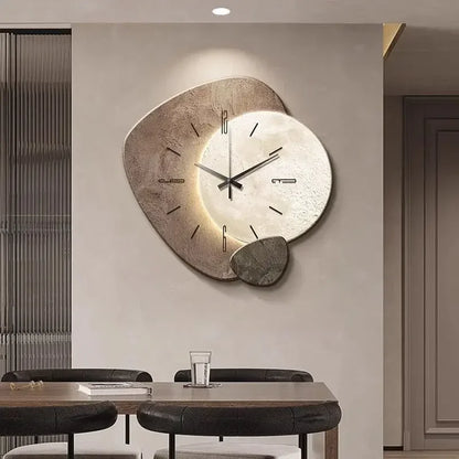 Auralume Circa | LED-beleuchtete Wanduhr mit modernem Design