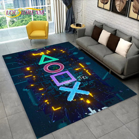 Pixaro Playmat | Weicher 3D-Gaming-Teppich mit Anti-Rutsch-Rückseite für Kinderzimmer