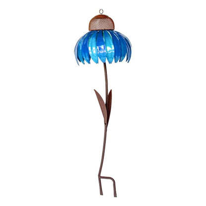 NaturNest™ | Hängendes Metall-Futterhaus im Blumendesign
