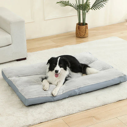 Luxus Hundekissen Rechteckig | 100% Baumwolle | Weich & Atmungsaktiv | Für Bench & Zuhause | 4 Größen