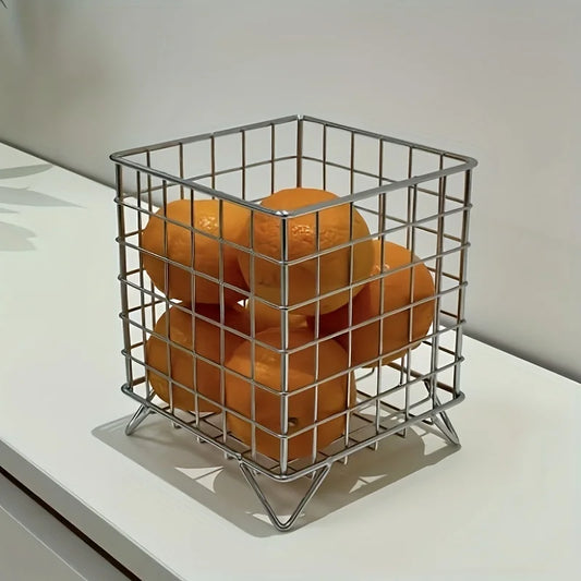 Modülo Körbchen | Stapelbarer Mesh Organizer für Schreibtisch & Regal