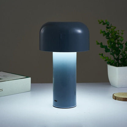 LumoFungo Classico | Kabellose Retro-Tischlampe im italienischen Pilzdesign