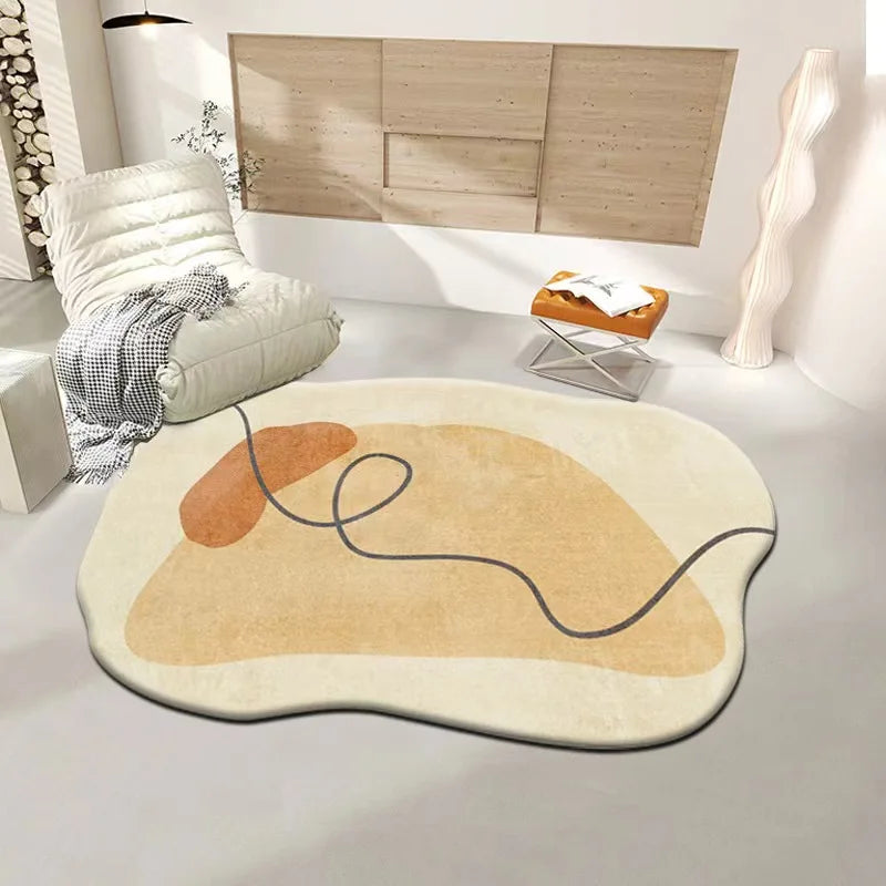 FormaLuxe | Luxuriöser Teppich im unregelmäßigen Stil | Weich, modern & kaschmirähnlich für stilvolle Wohnräume
