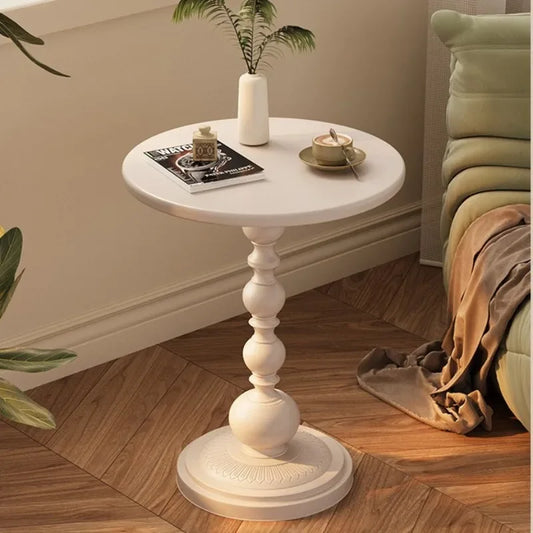 Mariselle | Runde Beistelltisch im Vintage Modern Stil