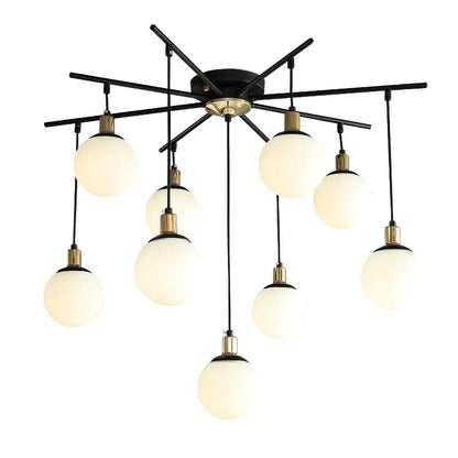 Ignatia | Skandinavischer Vintage-LED-Kronleuchter für das Wohnzimmer
