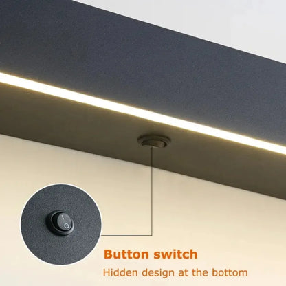 Luntheris | Moderne LED-Wandleuchte mit integriertem Nachtregal