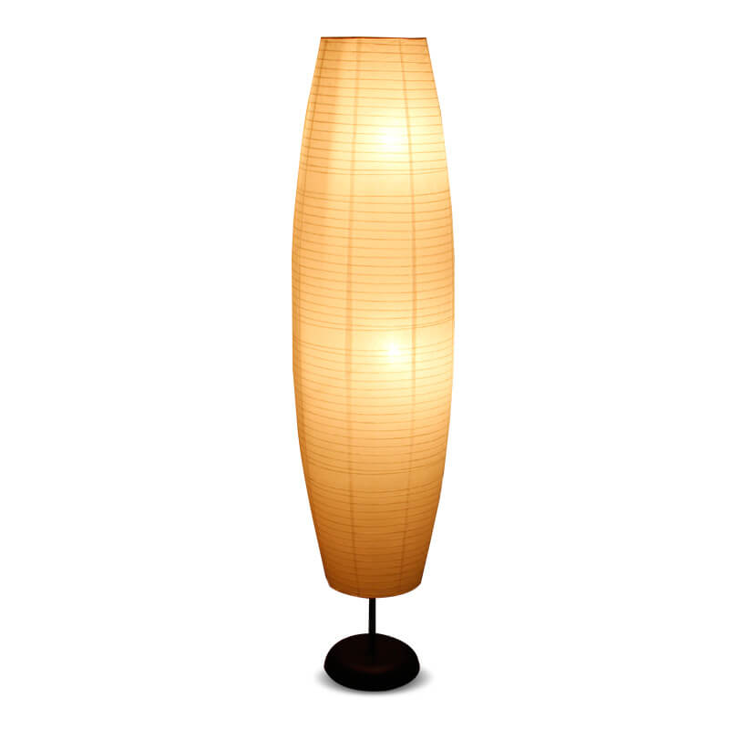 LumoRise | Design-Säulenlampe aus Reispapier | Skandinavisch Japanischer Stil & Warmes Ambientelicht
