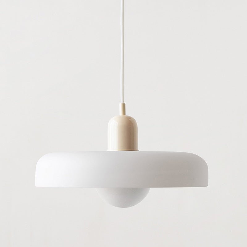 Lunari Halo | Hängeleuchte aus farbigem Glas im Bauhaus-Stil