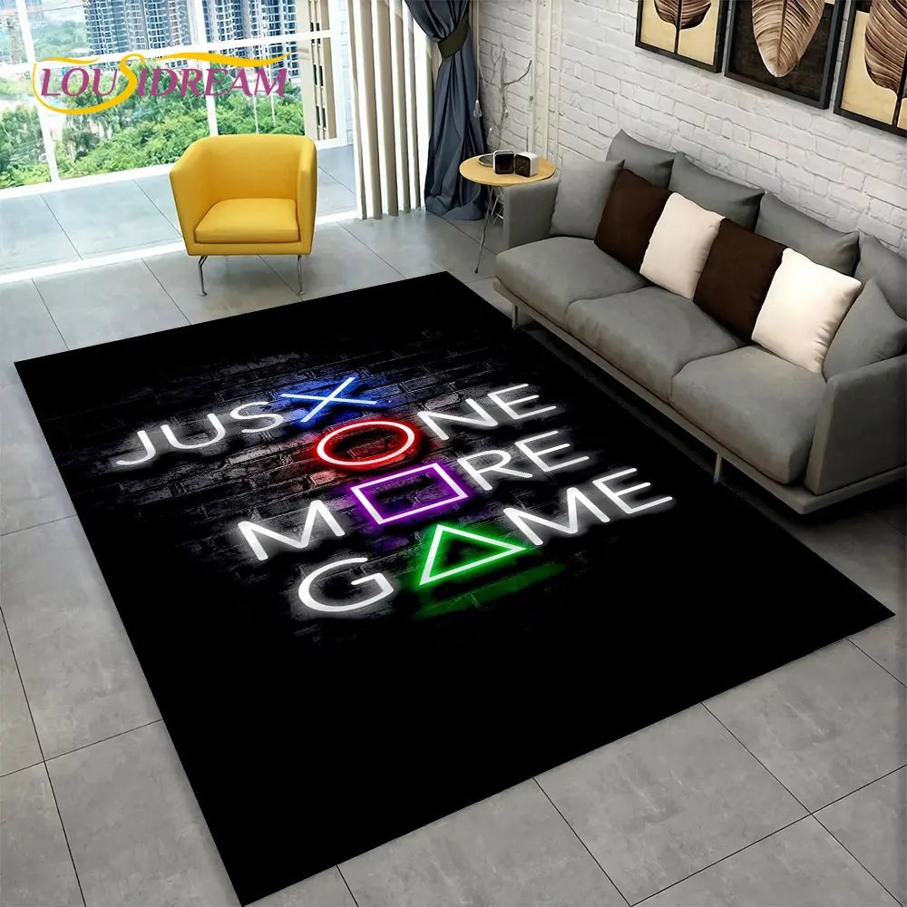 Pixaro Playmat | Weicher 3D-Gaming-Teppich mit Anti-Rutsch-Rückseite für Kinderzimmer