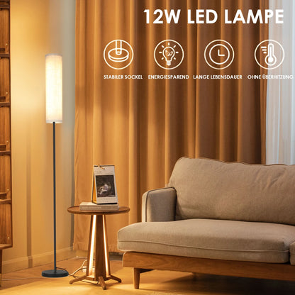 Lumivelo Alto | dimmbare LED-Stehleuchte mit Fernbedienung, 170 cm hoch